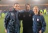 Mike Johnson GK coach Steve Wilderspin physio Andy Buckingham