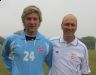 Danny Birchall and Andy Buckingham ESFA U-18 Course 2011